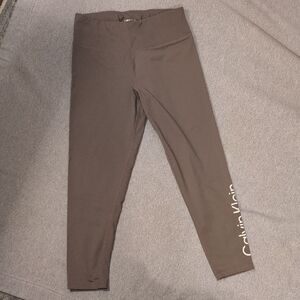 Calvin Klein Taupe Leggings